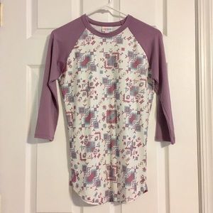 FINAL PRICE⬇️ LuLaRoe 3/4 Sleeve Randy Top